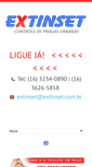Mobile Screenshot of extinset.com.br